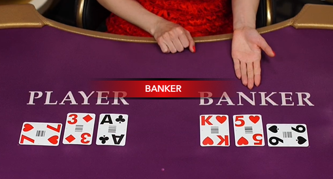 Baccarat banker