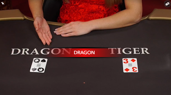 Dragon Tiger Baccarat oyunu