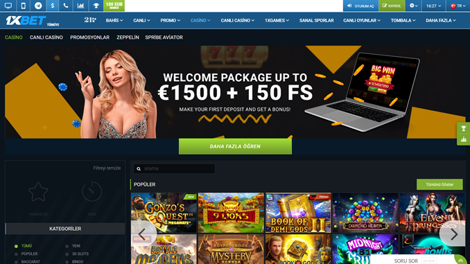 1xbet Casino’da Nasıl Hesap Açabilirim?