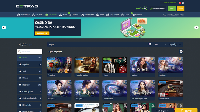 Betpas Casino’da Nasıl Hesap Açabilirim?